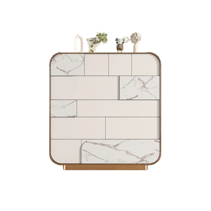Minimalist Cream Style Solid Wood Chest of Drawers Bedroom Locker Light Luxury Stone Plate Living Room High-End
Minimalist Cream Style Solid Wood Chest of Drawers Bedroom Locker Light Luxury Stone Plate Living Room High-End