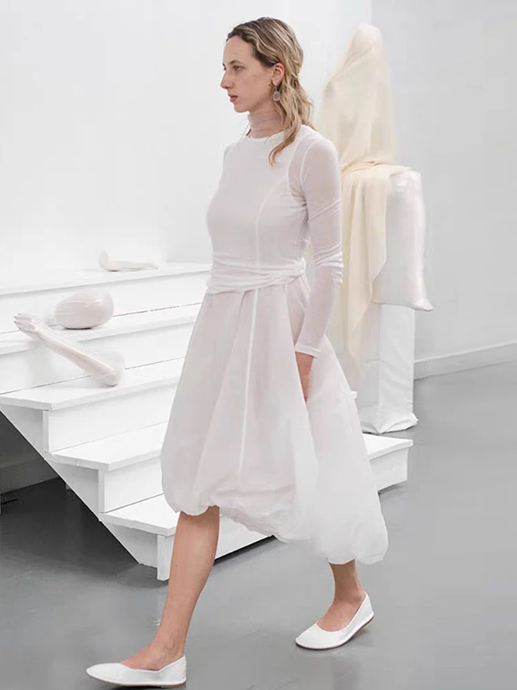 Amomento Women's Sweet A-Line Vest Dress Floral Bud Design Breathable Casual Style Nylon Fabric Spring Summer Autumn Long Skirt
Amomento Women's Sweet A-Line Vest Dress Floral Bud Design Breathable Casual Style Nylon Fabric Spring Summer Autumn Long Skirt