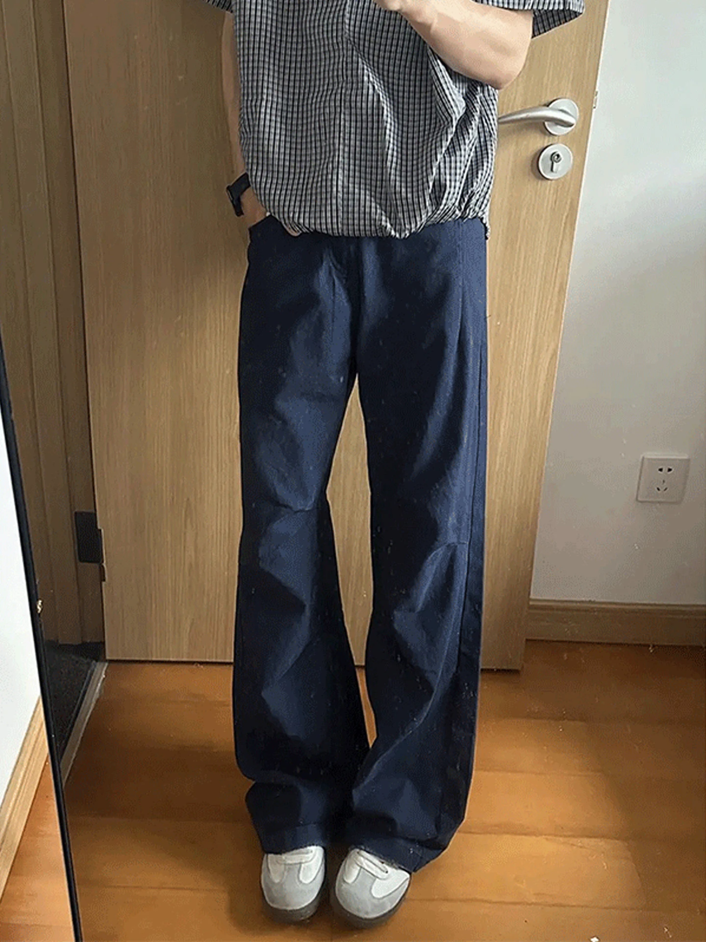 Cleanfit High Waist Wide Leg Workwear Jeans Men's Pleated Design Sensation American Vibe Straight Leg Pants Casual Wear
Cleanfit High Waist Wide Leg Workwear Jeans Men's Pleated Design Sensation American Vibe Straight Leg Pants Casual Wear