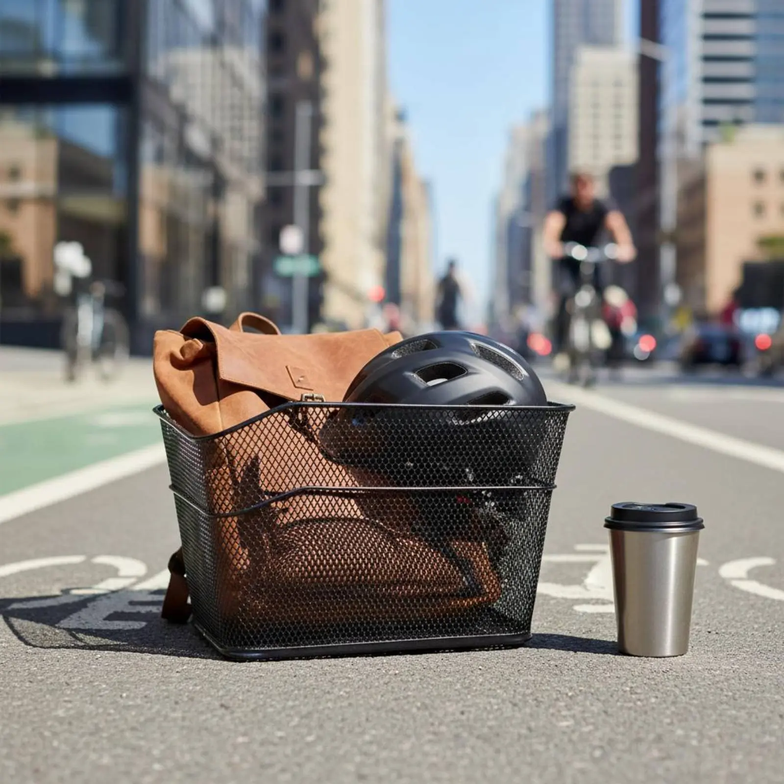 Rear Cycle Basket Easy to Install Rear Bike Basket Transport Gear Heavy Duty Large Capacity for Shopping, Commuting
Rear Cycle Basket Easy to Install Rear Bike Basket Transport Gear Heavy Duty Large Capacity for Shopping, Commuting