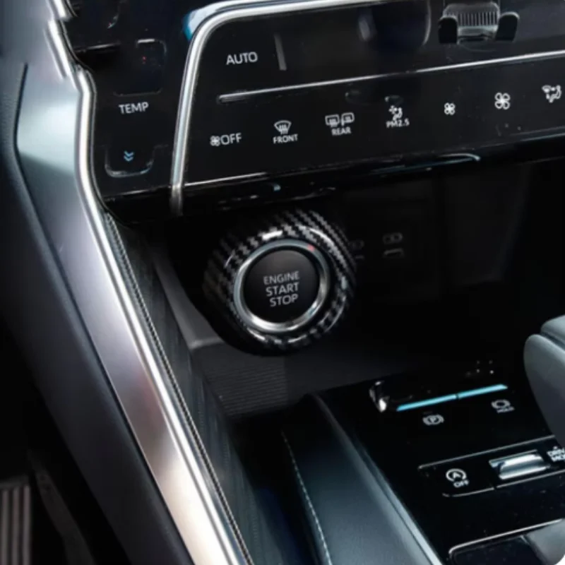 Car Engine Start Stop Switch Button Ring Cover Trim For Toyota Venza / Harrier 2021 - 2024 Wood Grain Look Accessories Interior
Car Engine Start Stop Switch Button Ring Cover Trim For Toyota Venza / Harrier 2021 - 2024 Wood Grain Look Accessories Interior