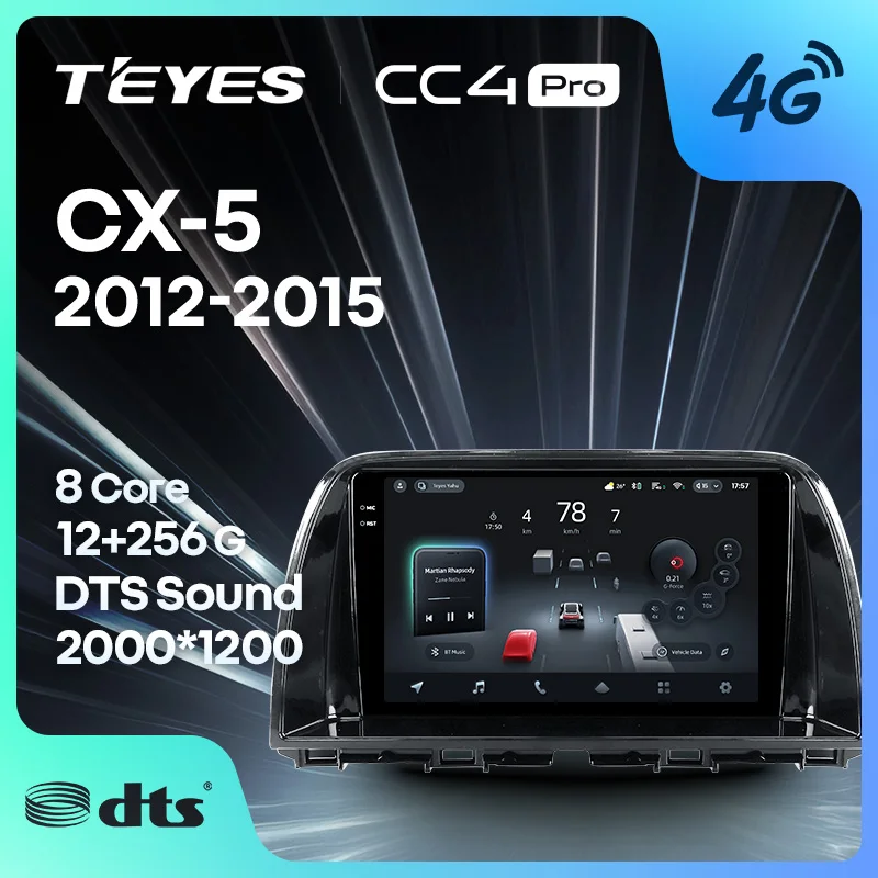 TEYES CC4 PRO For Mazda CX5 CX-5 CX 5 2012-2015 CarPlay Android Auto 2DIN Car play Radio Multimedia Stereo
TEYES CC4 PRO For Mazda CX5 CX-5 CX 5 2012-2015 CarPlay Android Auto 2DIN Car play Radio Multimedia Stereo