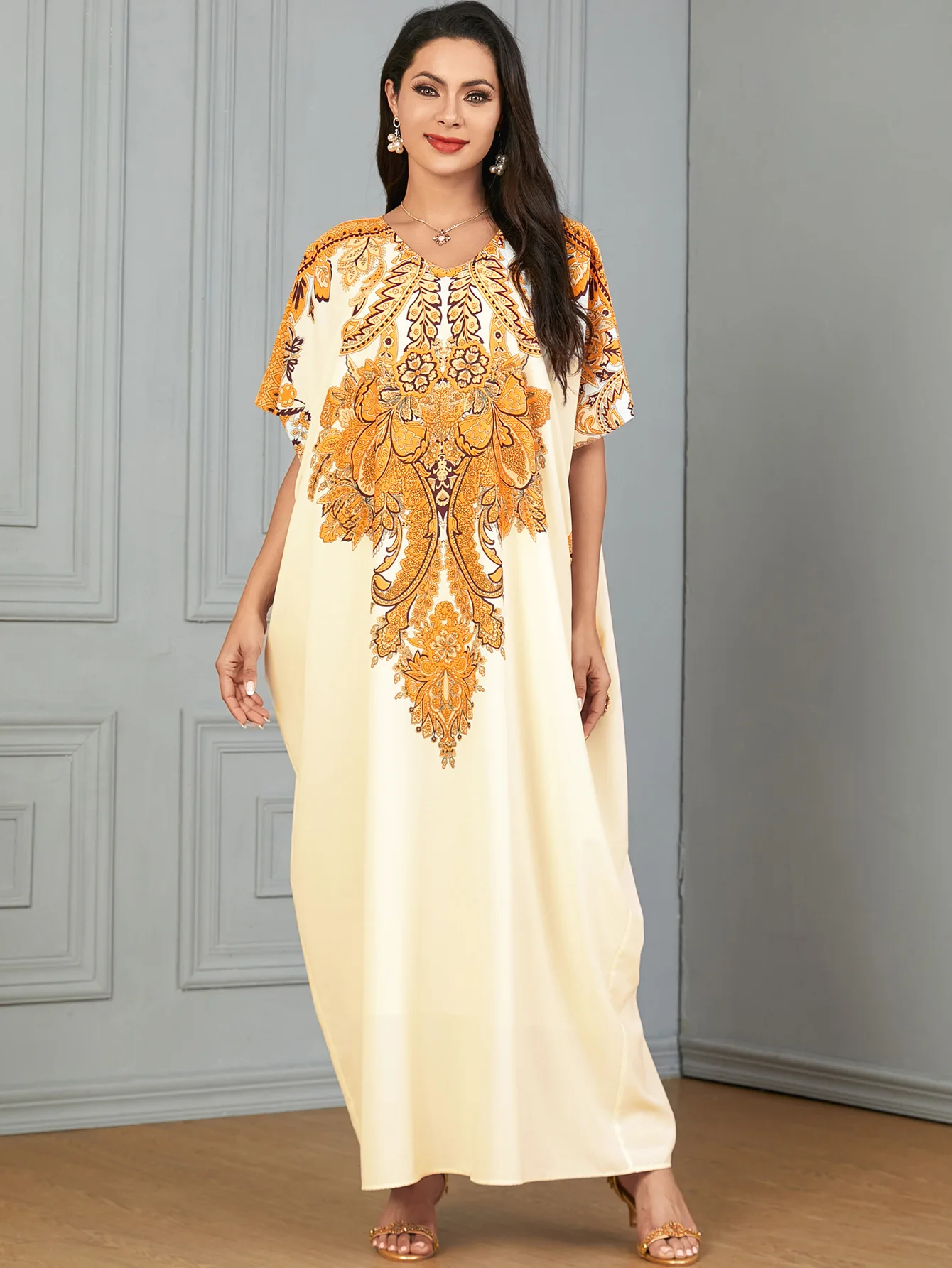 2024 Summer New Loose Print Maxi Dress for Women Arabic Robe Muslim Abaya Turkey Dubai Abaya Caftan Marocain Femme Djellaba Gown
2024 Summer New Loose Print Maxi Dress for Women Arabic Robe Muslim Abaya Turkey Dubai Abaya Caftan Marocain Femme Djellaba Gown