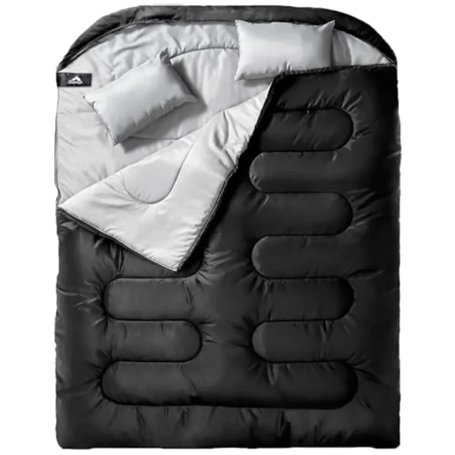 Double Sleeping Bag for Adults Mens with Pillow XL Queen Size Two Person Sleeping Bag for All Season Camping Hiking Backpacking
Double Sleeping Bag for Adults Mens with Pillow XL Queen Size Two Person Sleeping Bag for All Season Camping Hiking Backpacking
