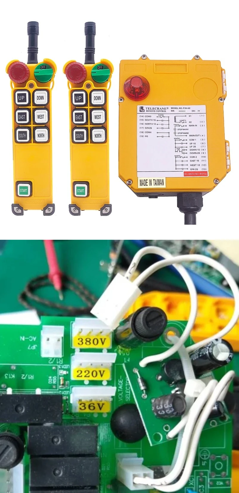 Industrial wireless Crane Remote Control system F24-6D for Concrete pump truck
Industrial wireless Crane Remote Control system F24-6D for Concrete pump truck