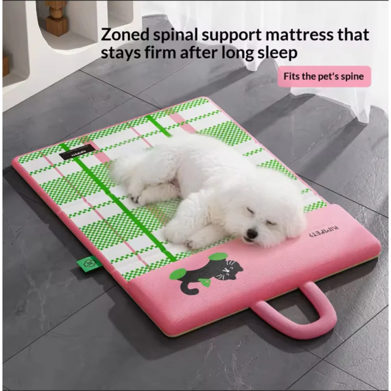 Foldable Double-Sided Cooling Pet Mat with Headrest, Waterproof Urine-Proof Portable Pet Bed for Cats & Dogs, Easy Clean Summer
Foldable Double-Sided Cooling Pet Mat with Headrest, Waterproof Urine-Proof Portable Pet Bed for Cats & Dogs, Easy Clean Summer