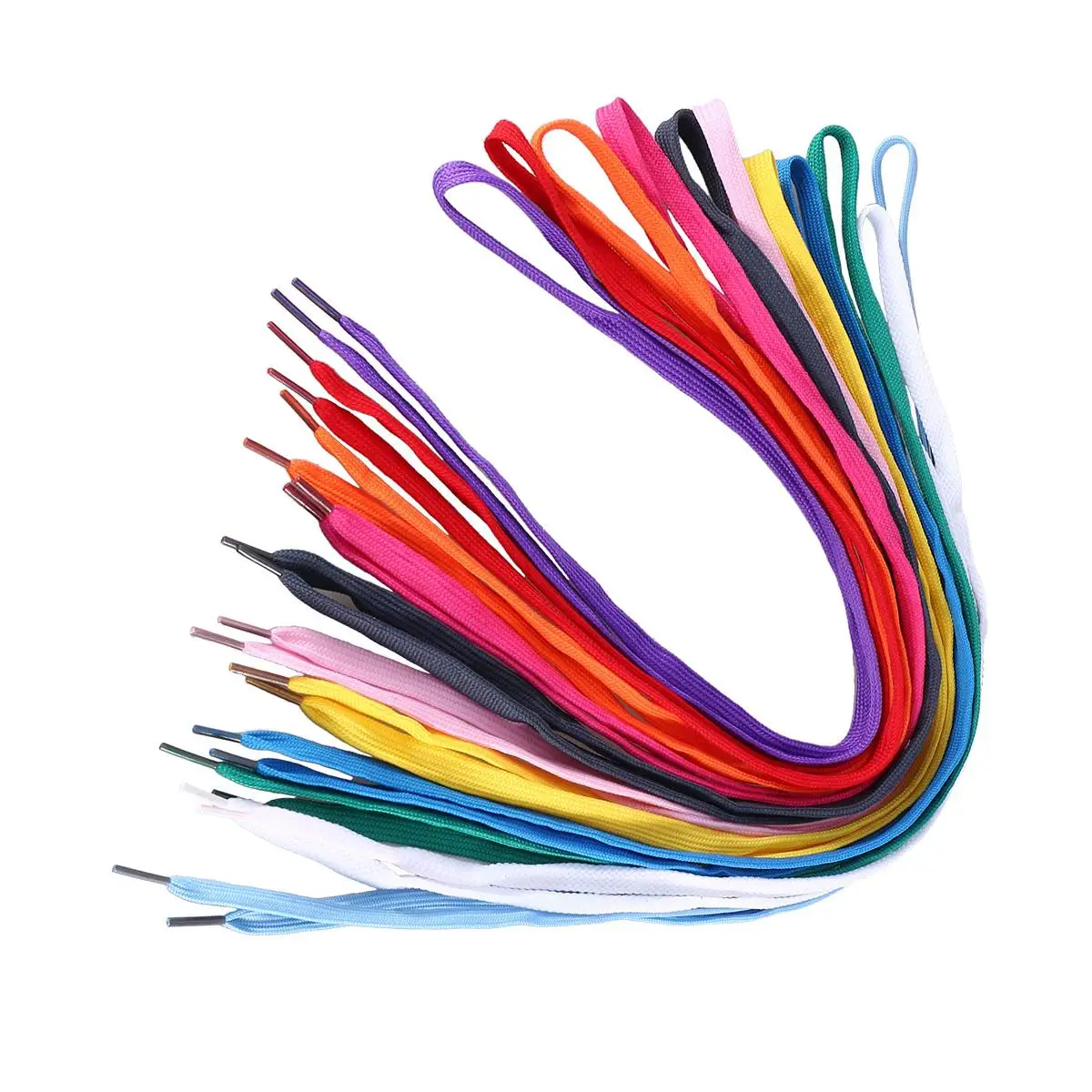 12 Pairs Flat Shoelaces 110x08cm Flat Shoe Laces Durable Polyester Nylon for Sneakers Sports Shoes Boots Accessories
12 Pairs Flat Shoelaces 110x08cm Flat Shoe Laces Durable Polyester Nylon for Sneakers Sports Shoes Boots Accessories