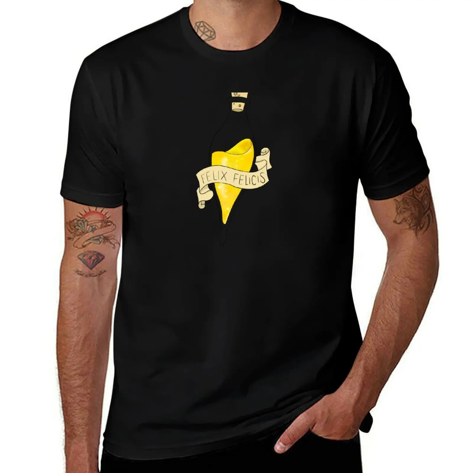 Felix Felicis T-Shirt Christmas Casual Tee Shirt
Felix Felicis T-Shirt Christmas Casual Tee Shirt