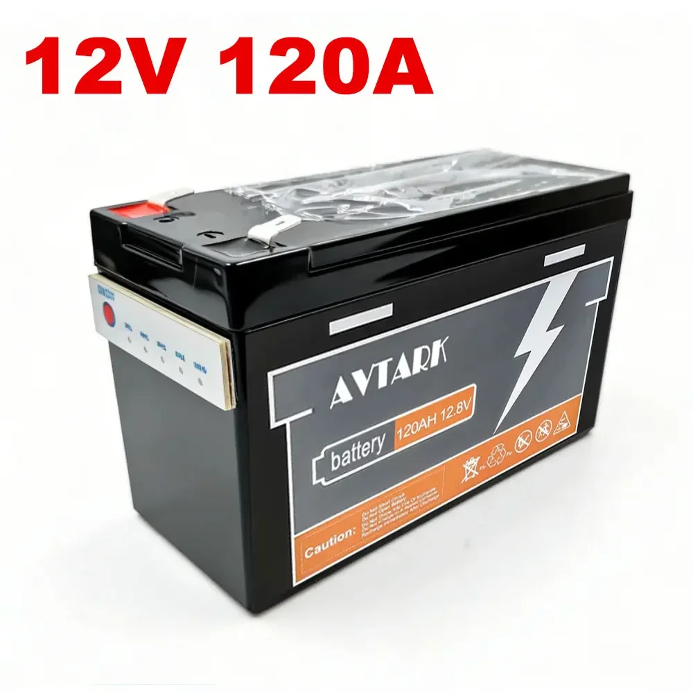 LiFePO4 12V 120Ah Battery,Built-in BMS,4000+Cycles Rechargeable Lithium Battery,Perfect for Ride on Toys,Scooters,Fish Finders
LiFePO4 12V 120Ah Battery,Built-in BMS,4000+Cycles Rechargeable Lithium Battery,Perfect for Ride on Toys,Scooters,Fish Finders