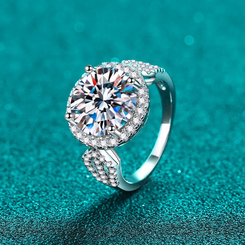 Premium PT950 Platinum Diamond Ring 5 Carat Mosan Diamond Ring Women's Platinum Women's Ring Elegant Premium Engagement Ring
Premium PT950 Platinum Diamond Ring 5 Carat Mosan Diamond Ring Women's Platinum Women's Ring Elegant Premium Engagement Ring