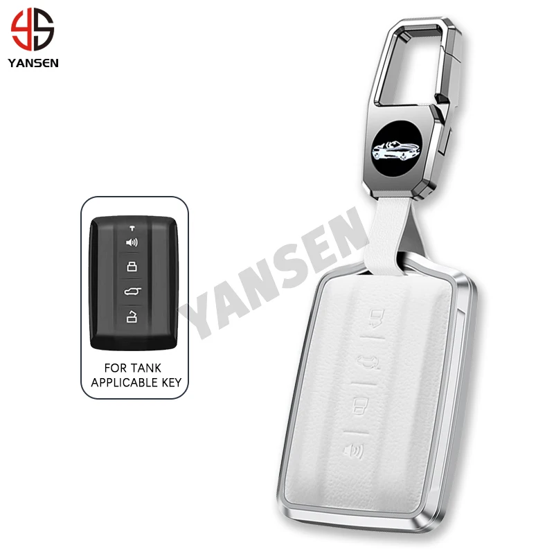 Aluminium Alloy Style Car Key Case Cover Shell For Great Wall GWM WEY TANK 300 500 Tank300 Key Protective Decoration Accessories
Aluminium Alloy Style Car Key Case Cover Shell For Great Wall GWM WEY TANK 300 500 Tank300 Key Protective Decoration Accessories