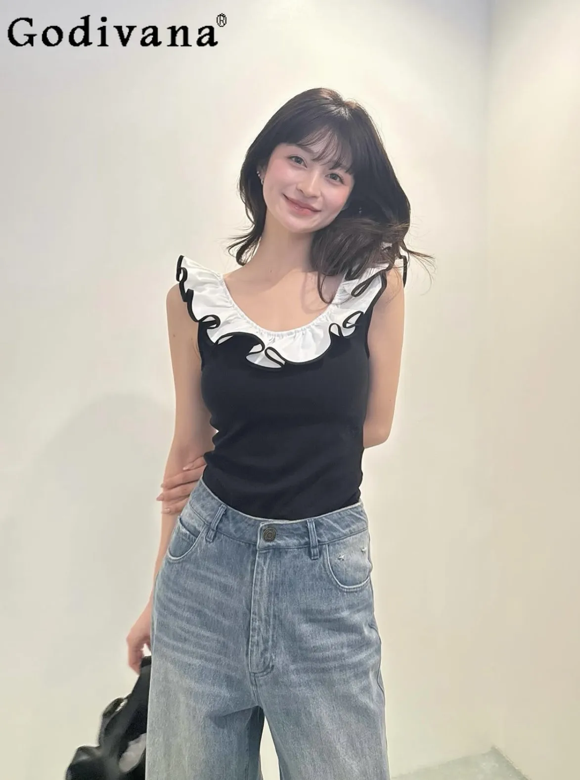 Japanese Style Fashion Elegant Sweet Women's Jumpsuit Top Summer New 2026 Girls Cute Lace Backless Sexy Camis Female Tank Top
Japanese Style Fashion Elegant Sweet Women's Jumpsuit Top Summer New 2026 Girls Cute Lace Backless Sexy Camis Female Tank Top