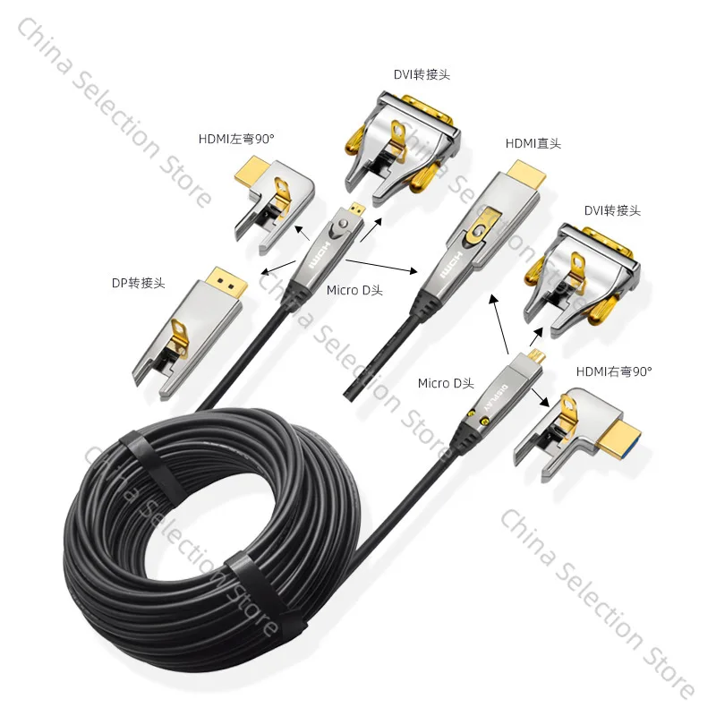 Фабричный оптоволоконный кабель Hdmi, через трубопровод, компьютерный разделенный кабель высокой четкости 4K6 0 Гц, кабель HDMI оптоволоконный 20 м
Фабричный оптоволоконный кабель Hdmi, через трубопровод, компьютерный разделенный кабель высокой четкости 4K6 0 Гц, кабель HDMI оптоволоконный 20 м