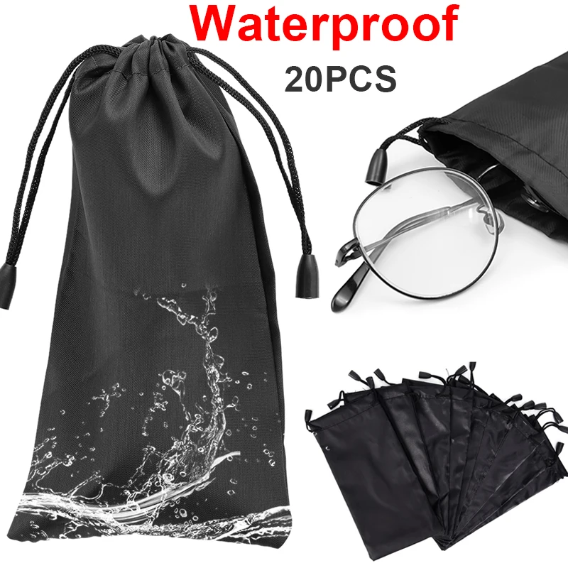 20pcs Waterproof Glasses Bags Soft Drawstring Microfiber Dustproof Pouch Pocket Sunglasses Carry Bag Portable Eyewear Container
20pcs Waterproof Glasses Bags Soft Drawstring Microfiber Dustproof Pouch Pocket Sunglasses Carry Bag Portable Eyewear Container