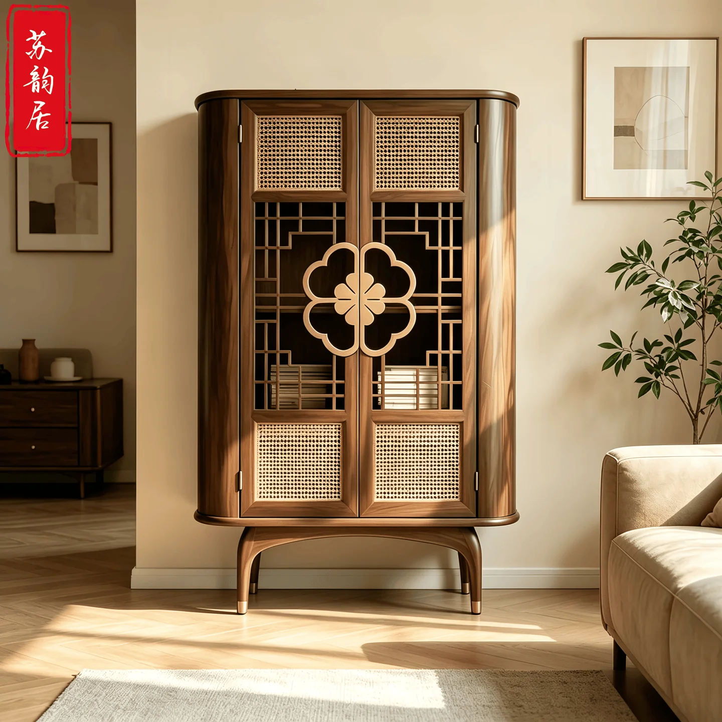 DSA new Chinese walnut solid wood locker modern simple light luxury high-end living room home storage chest cabinet
DSA new Chinese walnut solid wood locker modern simple light luxury high-end living room home storage chest cabinet