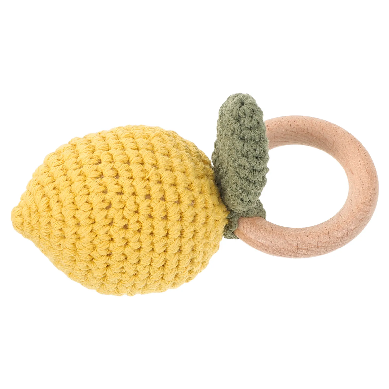 Wooden Crochet Lemon Shape Soft Handmade Hand Bell for Newborn Infant Sensory Development Educational Wooden Ring
Wooden Crochet Lemon Shape Soft Handmade Hand Bell for Newborn Infant Sensory Development Educational Wooden Ring