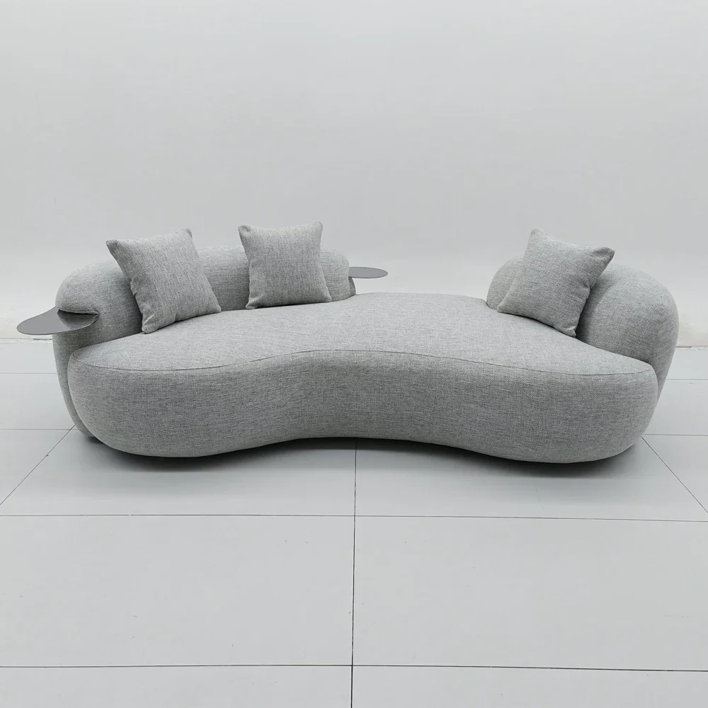 Custom Modern Style Special-Shaped Sofa Furniture Rest Area Creative Curved Sofa for Living Room
Custom Modern Style Special-Shaped Sofa Furniture Rest Area Creative Curved Sofa for Living Room