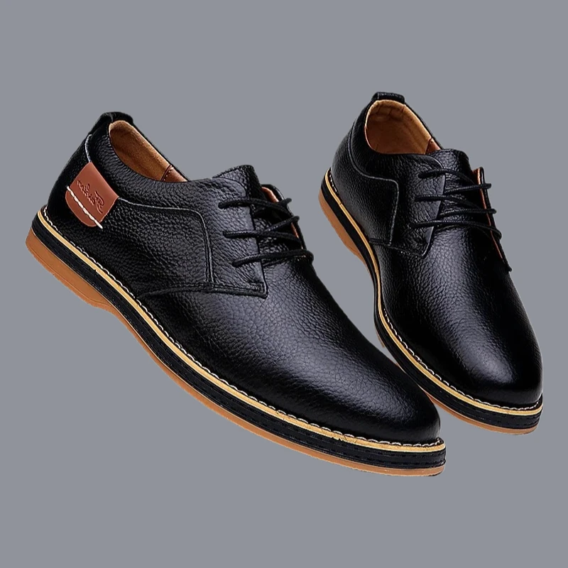 Mens Casual Shoes Luxury Brand Moccasins Loafers Plus Size 38-48 Men Oxfords Genuine Leather Dress Shoes Brogue Lace Up Italian
Mens Casual Shoes Luxury Brand Moccasins Loafers Plus Size 38-48 Men Oxfords Genuine Leather Dress Shoes Brogue Lace Up Italian