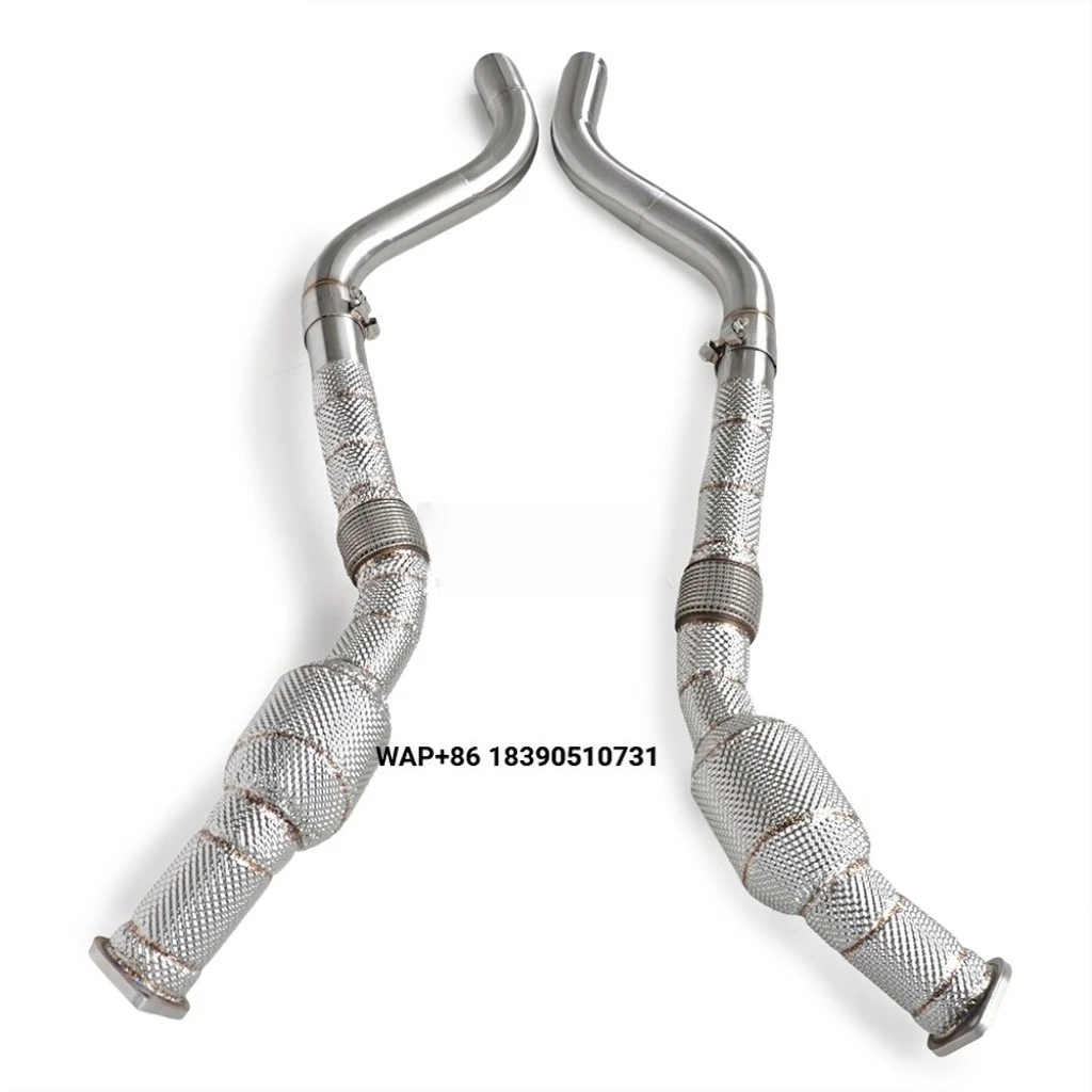 High Flow Sport Exhaust Downpipe Head Insulated Stainless Steel Exhaust Parts for Dodge Charger 5.7 2006-2023
High Flow Sport Exhaust Downpipe Head Insulated Stainless Steel Exhaust Parts for Dodge Charger 5.7 2006-2023