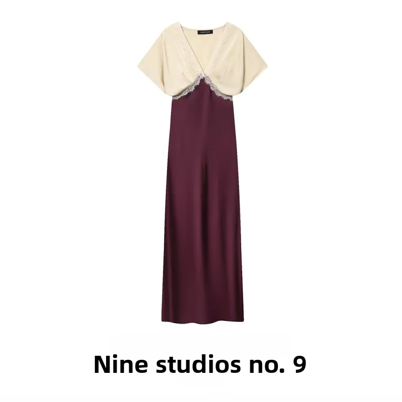 Женское кружевное шелковое атласное платье NINE ZAR миди/длинное с V-образным вырезом, прямого силуэта, повседневное, осень 2025
Женское кружевное шелковое атласное платье NINE ZAR миди/длинное с V-образным вырезом, прямого силуэта, повседневное, осень 2025