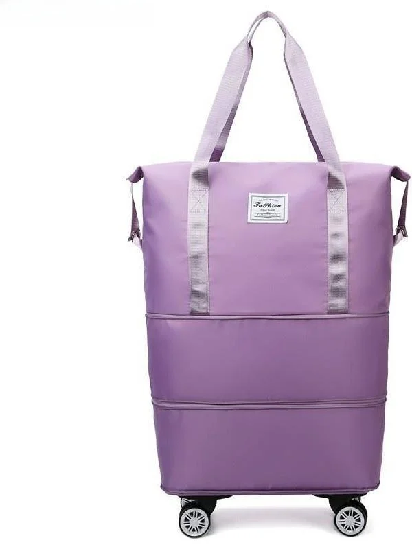 Дорожная сумка-рюкзак на колесах с универсальными колесами, складная, для ручной клади, с двумя лямками, в корейском спортивном стиле
Дорожная сумка-рюкзак на колесах с универсальными колесами, складная, для ручной клади, с двумя лямками, в корейском спортивном стиле