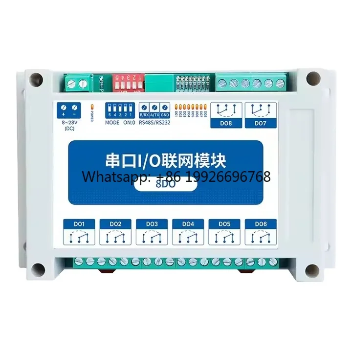 Ebyte MA01-XXCX0080 RS485 Serial IO Module Support MODBUS DI and DO Ou Output Mode 8 Channels Ai Do Rs485 Modbus Rtu
Ebyte MA01-XXCX0080 RS485 Serial IO Module Support MODBUS DI and DO Ou Output Mode 8 Channels Ai Do Rs485 Modbus Rtu