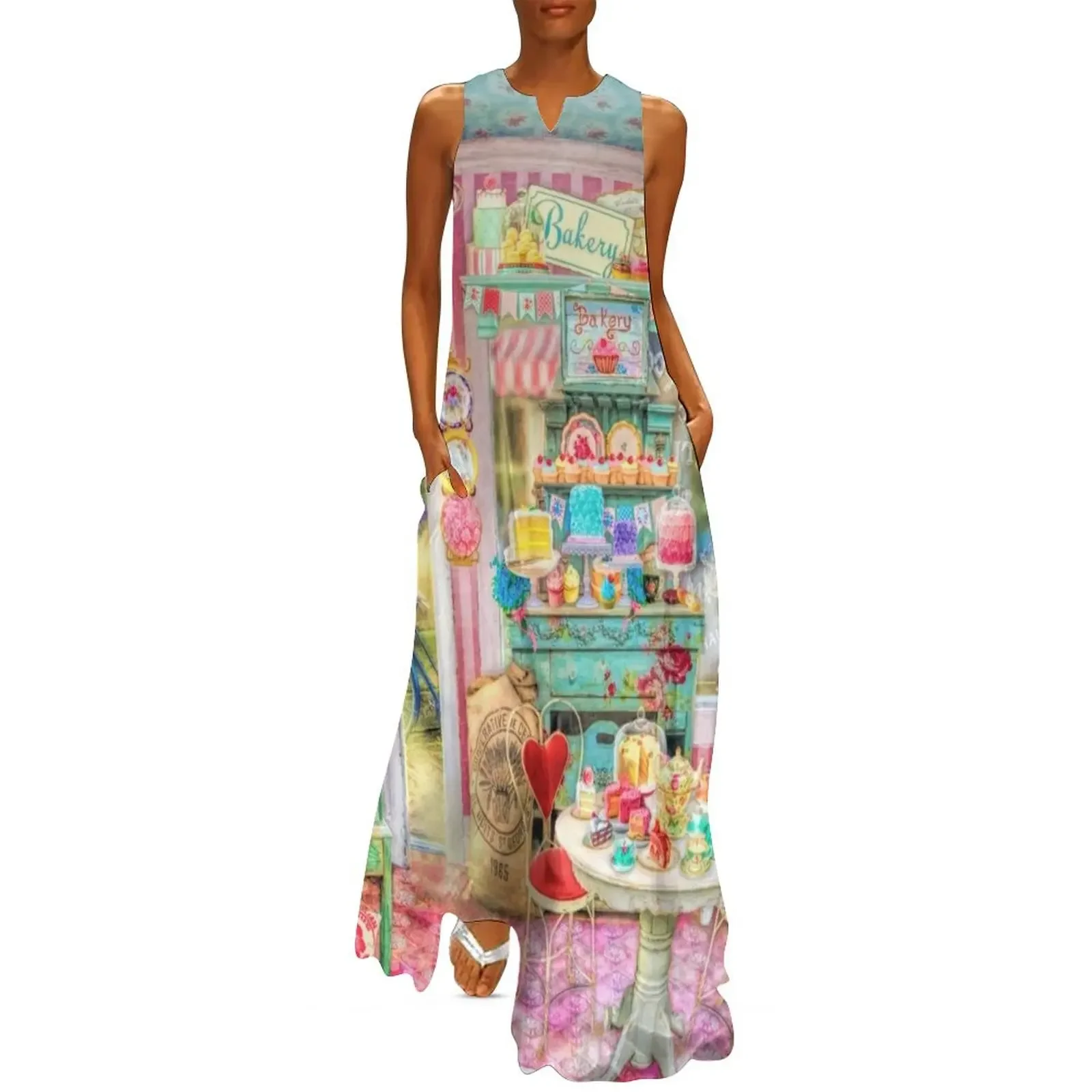 The Little Cake Shop Long Dress Women's clothing women's evening dress 2025 Dress
The Little Cake Shop Long Dress Women's clothing women's evening dress 2025 Dress