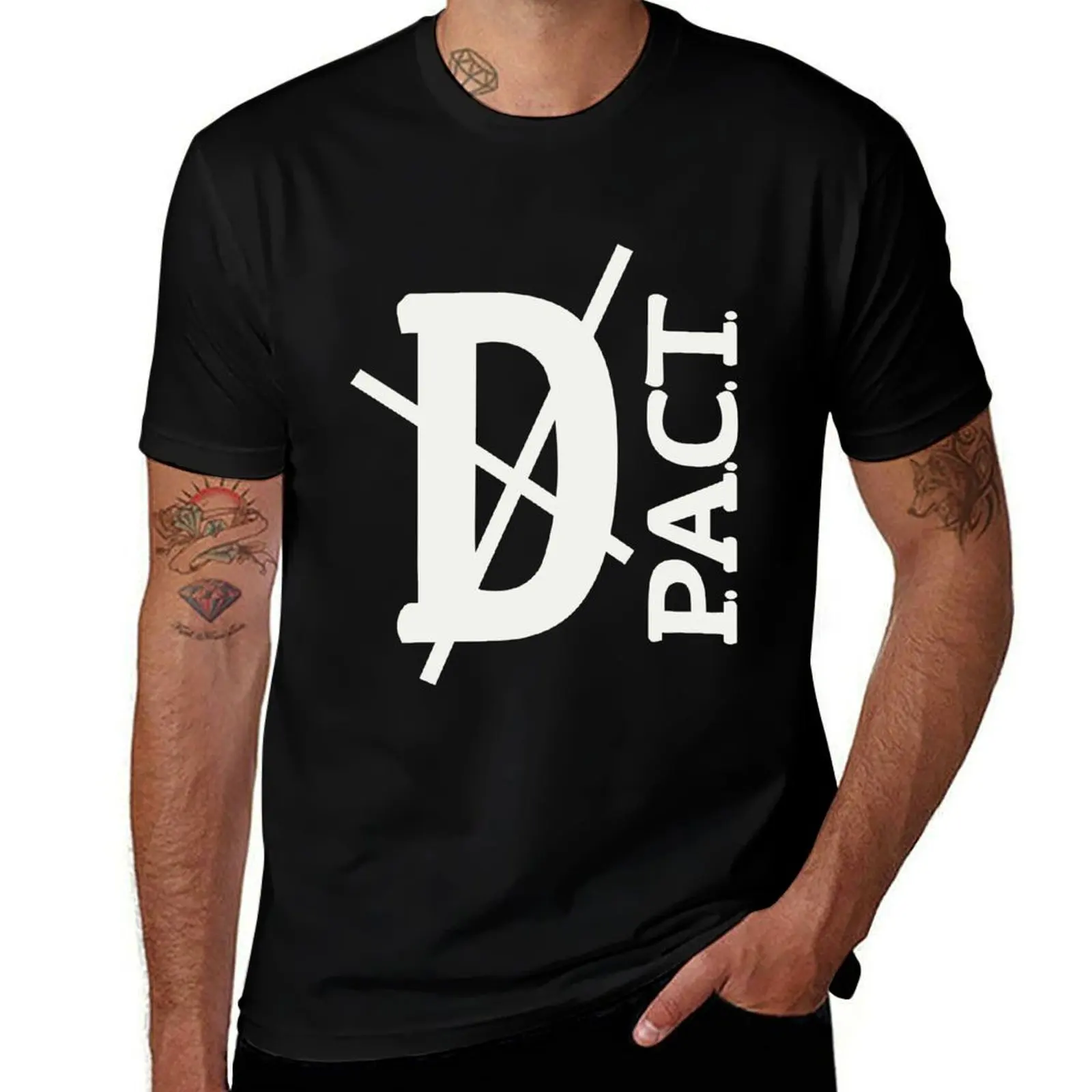 Death P.A.C.T. (hanger logo) T-Shirt man graphic t shirt t shirts for man graphic tees men t shirt cotton 100% T-Shirt
Death P.A.C.T. (hanger logo) T-Shirt man graphic t shirt t shirts for man graphic tees men t shirt cotton 100% T-Shirt