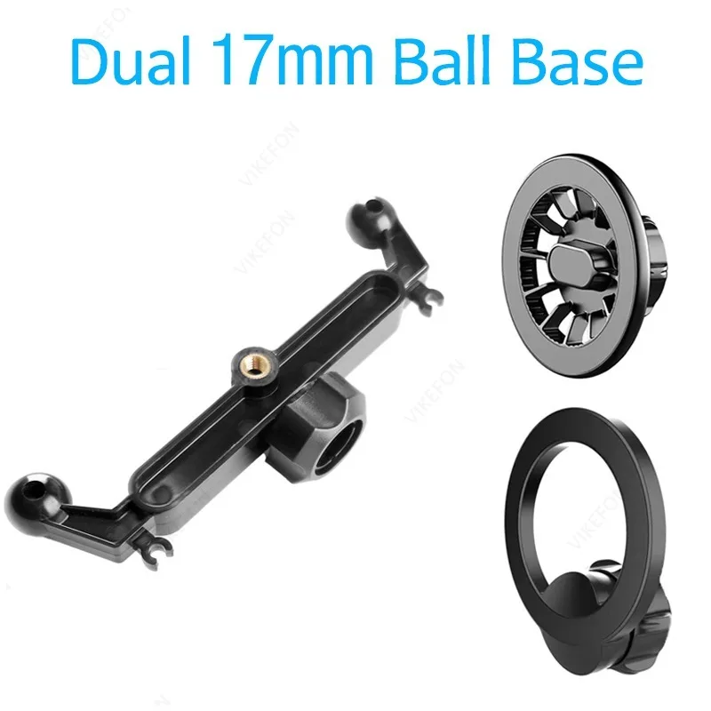 Universel Car Dual 17MM Ball Phone Holder Base Cellphone Bracket Accessories With Cable Clamp For 17mm Ball Stand GPS Support
Universel Car Dual 17MM Ball Phone Holder Base Cellphone Bracket Accessories With Cable Clamp For 17mm Ball Stand GPS Support
