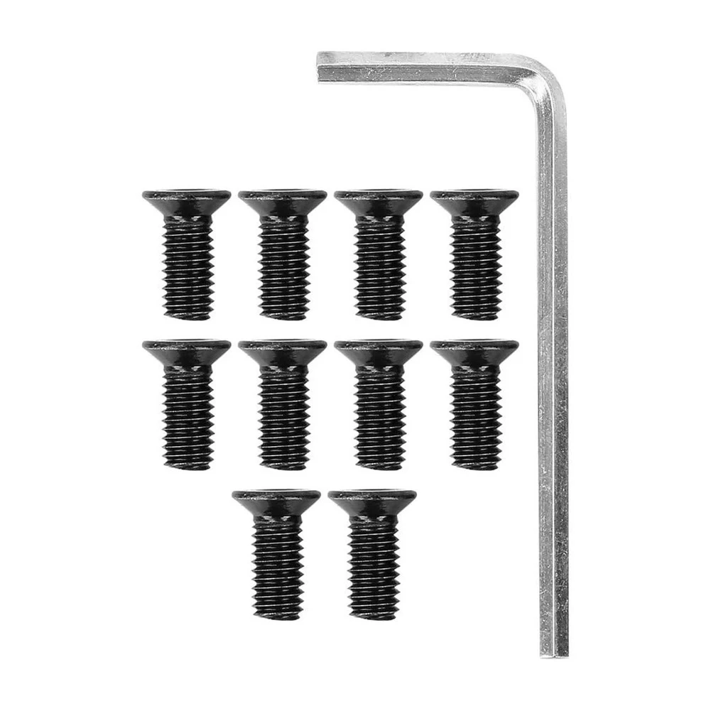 Черные сменные винты для вращающегося велосипеда. Набор из 10 или 20 винтов из углеродистой стали с инструментом для легкой установки.
Черные сменные винты для вращающегося велосипеда. Набор из 10 или 20 винтов из углеродистой стали с инструментом для легкой установки.