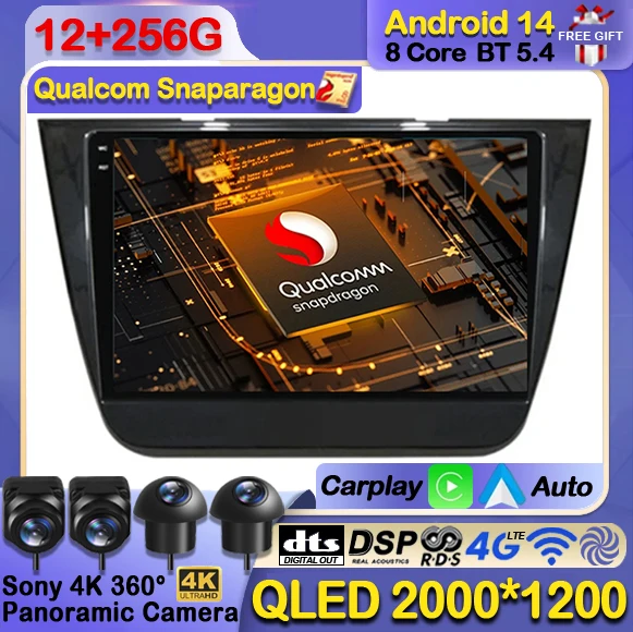 Android 14 Car Radio For MG ZS 2014 - 2022 Carplay Auto Multimedia Stereo Video Player BT WIFI 4G GPS Navigation DVD 360 Camera
Android 14 Car Radio For MG ZS 2014 - 2022 Carplay Auto Multimedia Stereo Video Player BT WIFI 4G GPS Navigation DVD 360 Camera