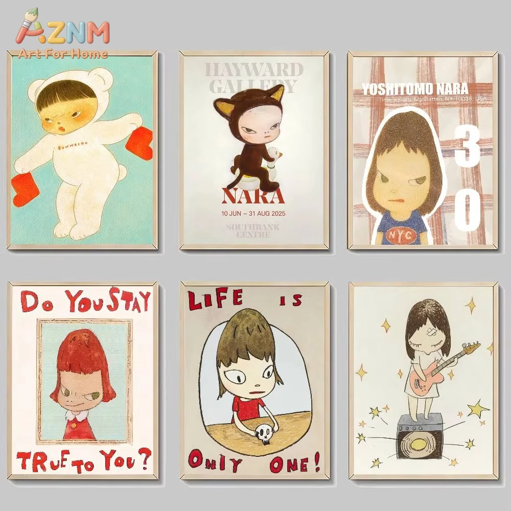 1 шт. Винтажный постер Art Y-Yoshitomos Cool Nara, самоклеящийся, из крафт-бумаги, для декора комнаты, бара, кафе, в стиле каваи
1 шт. Винтажный постер Art Y-Yoshitomos Cool Nara, самоклеящийся, из крафт-бумаги, для декора комнаты, бара, кафе, в стиле каваи
