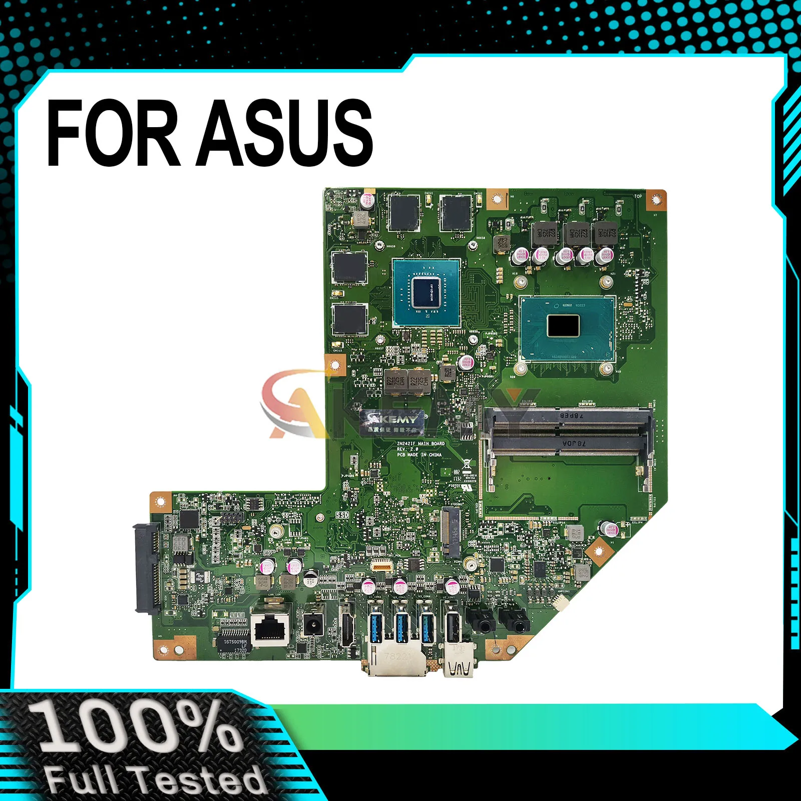 For ASUS Zen AiO ZN242IF ZN242I Laptop Motherboard With I5-7300HQ I7-7700HQ CPU GTX1050-V4G 100% Tested OK
For ASUS Zen AiO ZN242IF ZN242I Laptop Motherboard With I5-7300HQ I7-7700HQ CPU GTX1050-V4G 100% Tested OK