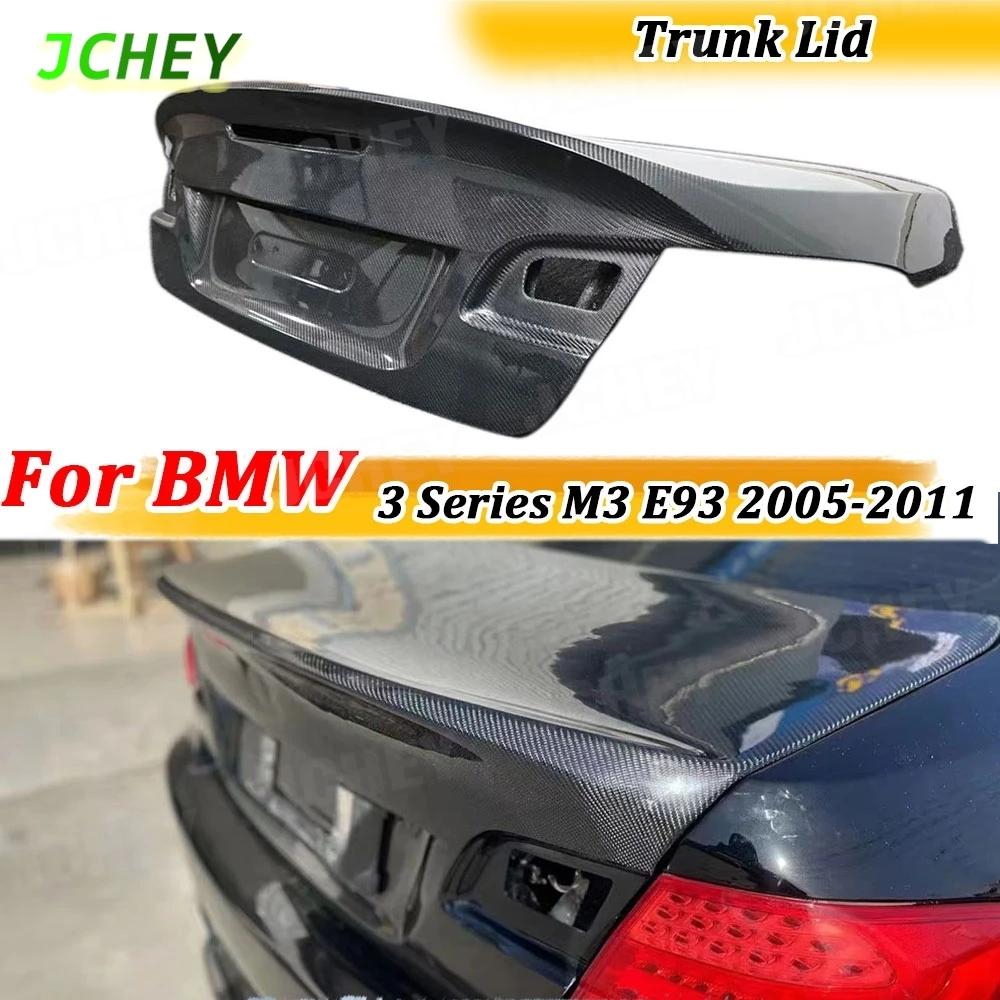 JCHEY Carbon Fiber Rear Bumper Guard Lid for BMW 3 Series M3 E93 2005-2011 FRP Rear Tail Gate Trunk Lid Cover Decklid Panel
JCHEY Carbon Fiber Rear Bumper Guard Lid for BMW 3 Series M3 E93 2005-2011 FRP Rear Tail Gate Trunk Lid Cover Decklid Panel