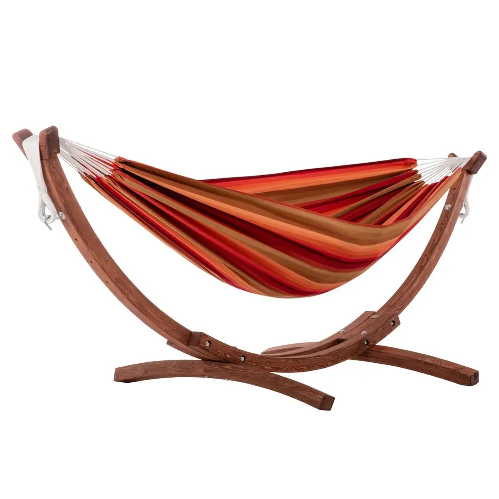 Fade and WeatherResitant Brazilian Hammock with Solid Pine Arc Stand 450 lb Weight Capacity
Fade and WeatherResitant Brazilian Hammock with Solid Pine Arc Stand 450 lb Weight Capacity