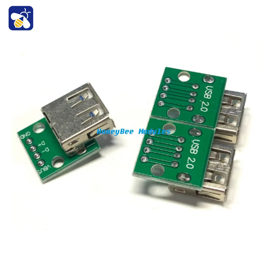 (5pcs) USB 2.0 female header to DIP 4p straight adapter plate already soldered for mobile phone power data cable
(5pcs) USB 2.0 female header to DIP 4p straight adapter plate already soldered for mobile phone power data cable