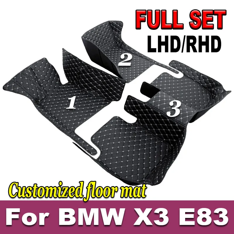 Автомобильные коврики в багажник для BMW X3 E83 2005 2006 2007 2008 2009 2010 Пользовательские подушечки для ног автомобильный ковер чехол аксессуары для интерьера
Автомобильные коврики в багажник для BMW X3 E83 2005 2006 2007 2008 2009 2010 Пользовательские подушечки для ног автомобильный ковер чехол аксессуары для интерьера