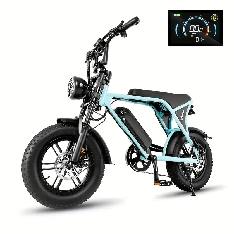 Mini Electric Mountain Dirt Bike With 500W Motor 36V 10.4Ah Removable Larger Battery 19MPH Electric Bicycles EBike For Adults
Mini Electric Mountain Dirt Bike With 500W Motor 36V 10.4Ah Removable Larger Battery 19MPH Electric Bicycles EBike For Adults