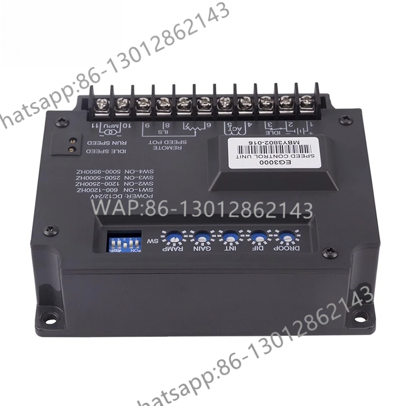 EG3000 speed board generator set engine automatic electronic governor EG2000 speed controller
EG3000 speed board generator set engine automatic electronic governor EG2000 speed controller