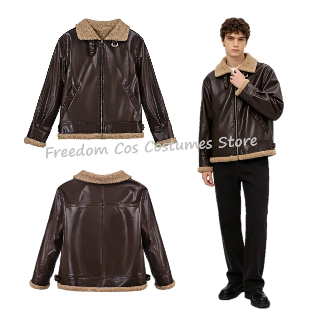 Game Biohazard Resident Remake Leon Scott Kennedy Cosplay Costume Unisex leather jacket Role Play Coat Hallowmas suit
Game Biohazard Resident Remake Leon Scott Kennedy Cosplay Costume Unisex leather jacket Role Play Coat Hallowmas suit