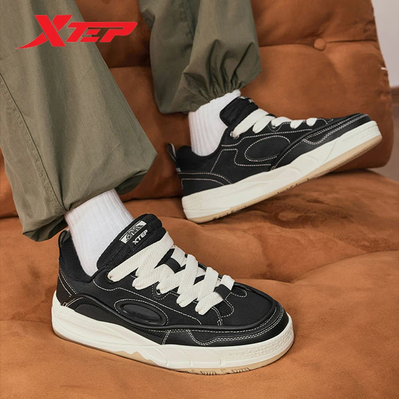 Xtep Low Skateboarding Shoes for Men 2025 Spring Thick Sole Breathable Versatile Light Luxury Retro Sneakers 875118310016
Xtep Low Skateboarding Shoes for Men 2025 Spring Thick Sole Breathable Versatile Light Luxury Retro Sneakers 875118310016