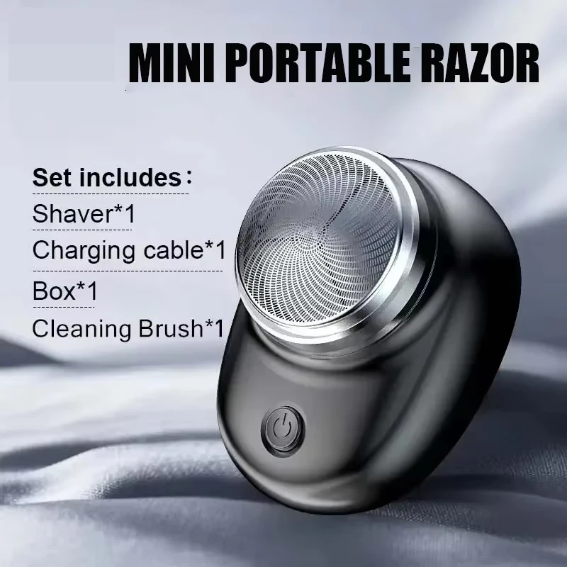 Мини-электрическая дорожная бритва для мужчин, карманный размер, моющийся, перезаряжаемый, портативный, беспроводной, триммер для лица, бороды, бритва
Мини-электрическая дорожная бритва для мужчин, карманный размер, моющийся, перезаряжаемый, портативный, беспроводной, триммер для лица, бороды, бритва