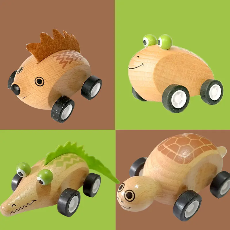 Children's Mini Wooden Car Cartoon Animal Model Toy Montessori Wooden Educational Color Car Toy Simulation Car Decoration Gift
Children's Mini Wooden Car Cartoon Animal Model Toy Montessori Wooden Educational Color Car Toy Simulation Car Decoration Gift