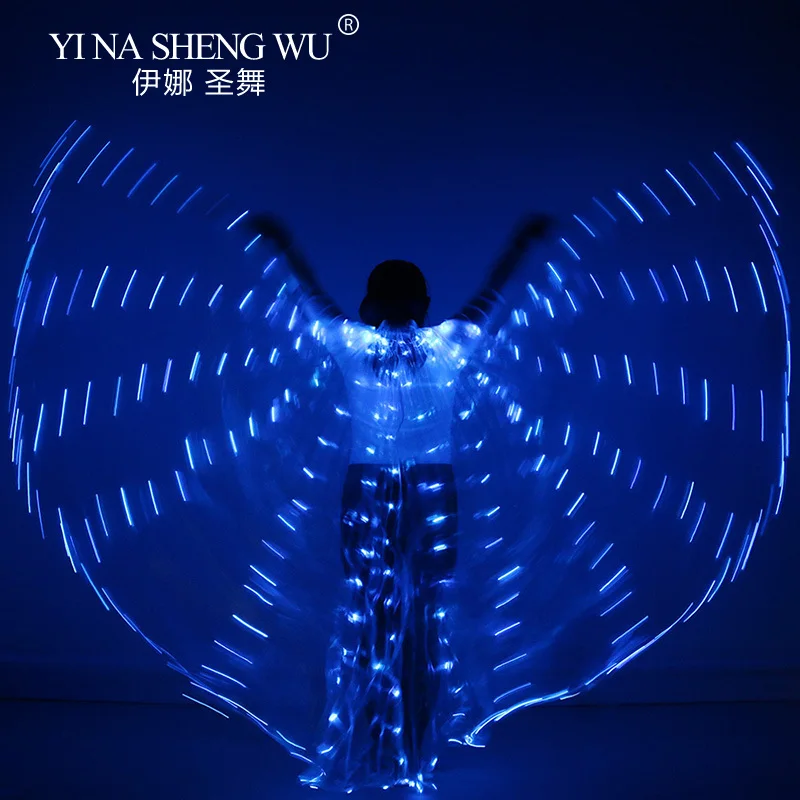 LED Lamp Isis Dance Wings Belly Dance Accessory Egypt India Oriental Dance Stage Performance Props Adult LED Wings Without Stick
LED Lamp Isis Dance Wings Belly Dance Accessory Egypt India Oriental Dance Stage Performance Props Adult LED Wings Without Stick