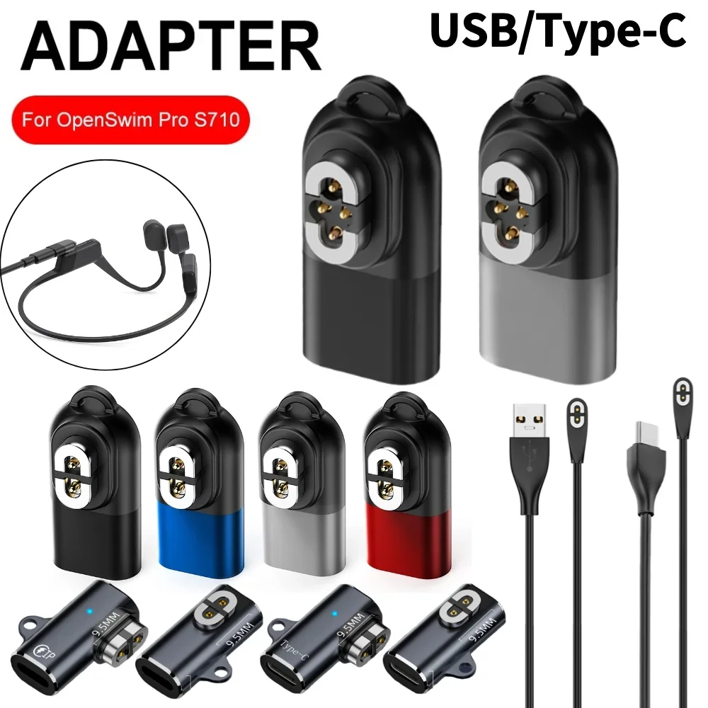 For Shokz Charger Adapter USB C Charging Cable Adapter Portable USB C Charging Adapter USB C Adapter for SHOKZ OpenSwim Pro S710
For Shokz Charger Adapter USB C Charging Cable Adapter Portable USB C Charging Adapter USB C Adapter for SHOKZ OpenSwim Pro S710