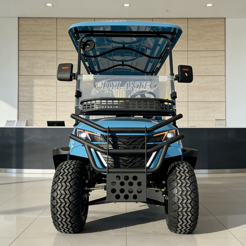 2026 New Energy Four-Wheel Electric Golf Cart 60V Lithium Battery 4+2 Seats 4kW/5kW Motor Waterproof Design Rear Axle Drive
2026 New Energy Four-Wheel Electric Golf Cart 60V Lithium Battery 4+2 Seats 4kW/5kW Motor Waterproof Design Rear Axle Drive