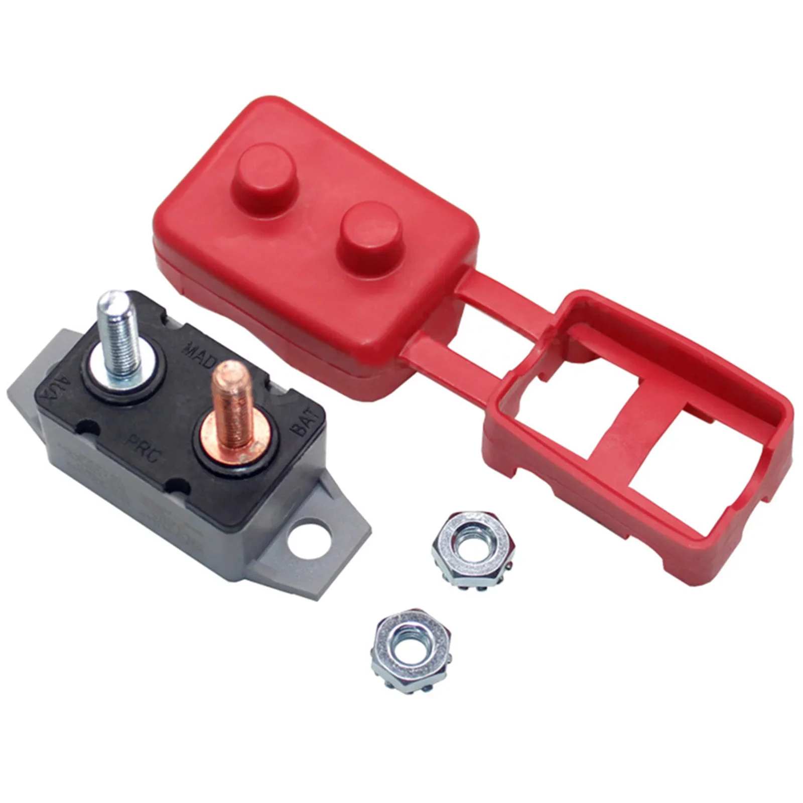 Dual Battery Fuse AR40A Overload Circuit Breaker Protector 40A Rated Current for Modified Cars Power Tools
Dual Battery Fuse AR40A Overload Circuit Breaker Protector 40A Rated Current for Modified Cars Power Tools