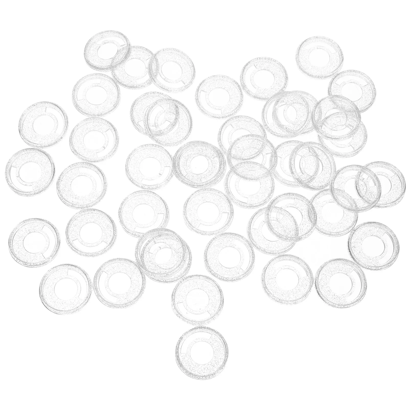 50Pcs Plastic Binder Discs Small Round Loose Leaf Binding Discs for DIY Planner Notebook Calendar School Office Home Organizer
50Pcs Plastic Binder Discs Small Round Loose Leaf Binding Discs for DIY Planner Notebook Calendar School Office Home Organizer