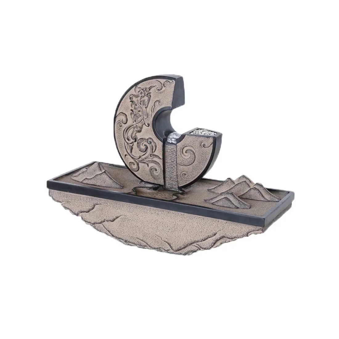 Creative New Chinese Desktop Water Fountain Office Lucky Crystal Ball porch Zen Decorative Ornaments
Creative New Chinese Desktop Water Fountain Office Lucky Crystal Ball porch Zen Decorative Ornaments