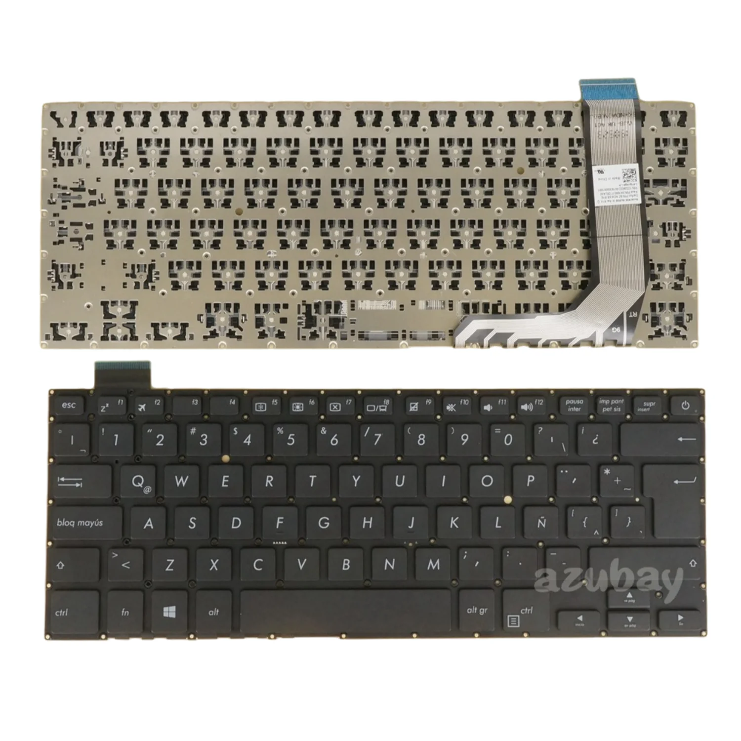 Spanish /La Laptop Keyboard for Asus Nsk-Wjbsb 1E 9Z.Ndasb.B1E 0Knb0-F126La00 X407
Spanish /La Laptop Keyboard for Asus Nsk-Wjbsb 1E 9Z.Ndasb.B1E 0Knb0-F126La00 X407